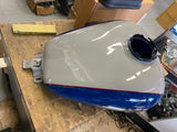 Billiard blue Gray Gas Tank FLHTK Limited Ultra Emblems Harley 2023 OEM Glide