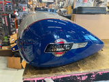 Billiard blue Gray Gas Tank FLHTK Limited Ultra Emblems Harley 2023 OEM Glide