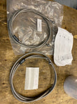 LA CHOPPERS Brake line Harley FLH Street Road King Glide 78" Pair Braided Ape Ha