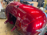 Red Mysterious sunglo Gas Tank Harley FLH Touring Bagger 2008^ Road Street Glide