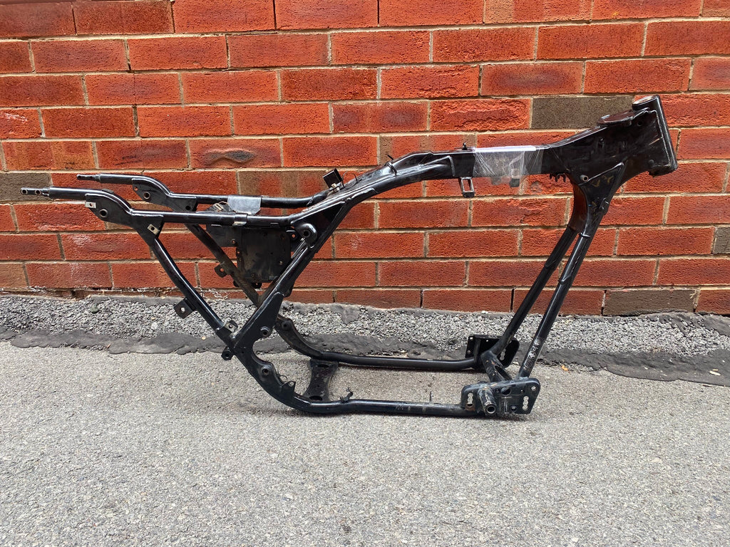 Harley Baggers Frame 1996 Harley Touring FLH Glide Frame Evo Bagger Clean regi Dresser OEM ...