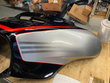 Outer Fairing Harley CVO Ultra Classic Street glide 2017 Black silver FLH Scream