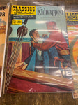 Vtg Comic Book Lot Classics Illustrated Robur Kidnapped Ox-Bow Little Savage Mas