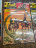 Vtg Comic Book Lot Classics Illustrated Robur Kidnapped Ox-Bow Little Savage Mas
