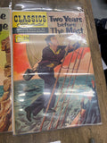Vtg Comic Book Lot Classics Illustrated Robur Kidnapped Ox-Bow Little Savage Mas
