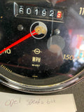 Vintage Opel GT 1969 Speedometer Tach temp alt oil pressure Guages Kadett