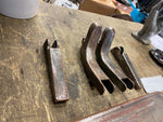 Vtg Indian Hendee Floor Boards Mounts Scout chief 1920's