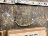 Vtg WW2 Aviator Goggles Lens Replacement NOS Glass Plastic WW11 Antique Pilot