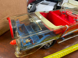 Ideal toys visible 1954 Oldsmobile model Kit toy car 1:6 19" Battery VTG Educati