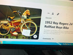 Vtg Bucko Bike Bronco Kit Bicycle Hopalong Cassidy Roy Rogers Bicycle Kit Wester