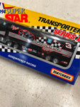 vtg 1994 Matchbox Dale Earnhardt #3 super star transporter series II NIB