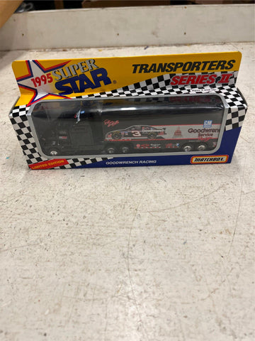 vtg 1995 Matchbox Dale Earnhardt #3 super star transporter series II