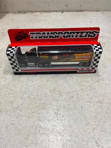 vtg 1990 Matchbox Davy Allison super star transporter limited edition