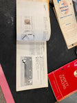 Vintage Owners Manual Warranty Card Dealer service book Opel GT 1969 Literature