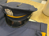 Vtg 1950's Fireman Dress Uniform Cap Hat Jacket Pant Springdale pa SVFD Clothing