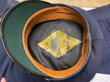 Vtg 1950's Fireman Dress Uniform Cap Hat Jacket Pant Springdale pa SVFD Clothing