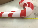 40" Vtg Red White Candy Cane BLOW MOLD Lighted Holiday Christmas Lawn Décor