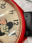 Vtg Huge Disney Products Wrist Watch Display Wall Elgin USA Mickey mouse Works!