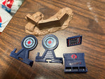 VTG 1985 Hasbro GI JOE Cobra Firing Range Rifle Parts Incomplete