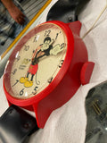 Vtg Huge Disney Products Wrist Watch Display Wall Elgin USA Mickey mouse Works!