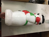 30" Vtg Grand Venture 1999 Frosty Snowman BLOW MOLD Holiday Christmas Lawn Décor