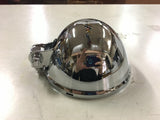 Motorcycle 5 3/4 HeadLight Bottom Mount Chrome Harley Chopper Bobber Harley Hond