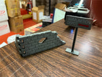 VTG 1984 Hasbro GI JOE missile defense Unit/ machine gun defense lot