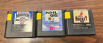 Lot Of 3 EA Sega Genesis Sports Games: 2 Hocky 1 Football
