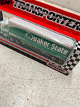 vtg 1992 Matchbox super star transporter Quaker State stock car racing team