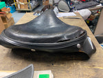 Vtg Leather Solo Seat Harley Panhead Knucklehead Shovelhead FLH Flathead OEM