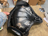 Vtg Leather Solo Seat Harley Panhead Knucklehead Shovelhead FLH Flathead OEM