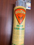 Oilzum Oil Grease can Tube Vintage 1960's White & balgley co Antique Collectible