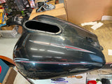 Black Pearl Charcoal Gas Tank Harley Street Glide FLHX 2006 Factory Nice!