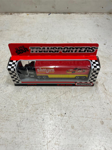 vtg 1992 Matchbox super star transporters Bobby Labonte Slim Jim Racing Team