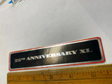 Front Fork Nameplate 25th annniversary Sportster Harley Decal Sticker XLHA