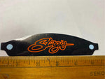 Sissybar Nameplate Sturgis FXDB Decal Emblem Harley 1991 99019-91 Backrest orang