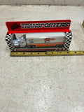 vtg 1991 Matchbox Alan Kulwicki super star transporter Hooters Racing