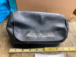 Vtg Harley Logo Tool Bag fork OEM Factory Sturgis FX Shovelhead Evo Sportster FL