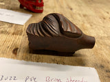 Vtg dog face Smoking Pipe Hand carved Tobacco Head Rare! Cool Piece! Scotty Shee
