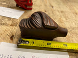 Vtg dog face Smoking Pipe Hand carved Tobacco Head Rare! Cool Piece! Scotty Shee