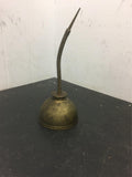 Vintage oil can thumb oiler Eagle tin American adjustable neck small equipment!!