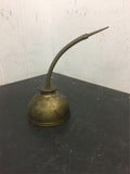 Vintage oil can thumb oiler Eagle tin American adjustable neck small equipment!!
