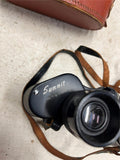 vtg Summit No: T-6 17326 6 X 30 binoculars with original leather case rare
