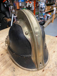 Vtg Firemen Helmet WW1 1900's Leather Antique Fire Fighter German Kaiser Pickelh