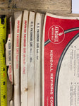 1960 Kendall Oil Lube chart Sign Adv Service station Garage Harley indian Auto