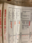 1960 Kendall Oil Lube chart Sign Adv Service station Garage Harley indian Auto