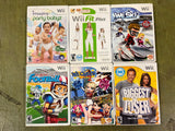 VTG Lot of 6 Nintendo Wii video games: sports, fitness, and baby titles