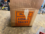 Vtg Lionel 125 Whistling Station Orig Box O guag Metal RR Toy train Acc Railroad