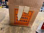 Vtg Lionel 125 Whistling Station Orig Box O guag Metal RR Toy train Acc Railroad