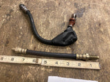 Triumph 750 Tiger Bonneville T150 T160 Trident Upper Lowe Lines Disc Brake Hoses